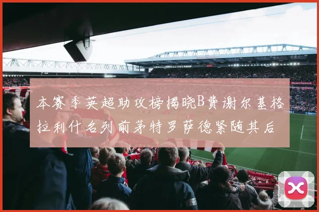 本赛季英超助攻榜揭晓B费谢尔基格拉利什名列前茅特罗萨德紧随其后